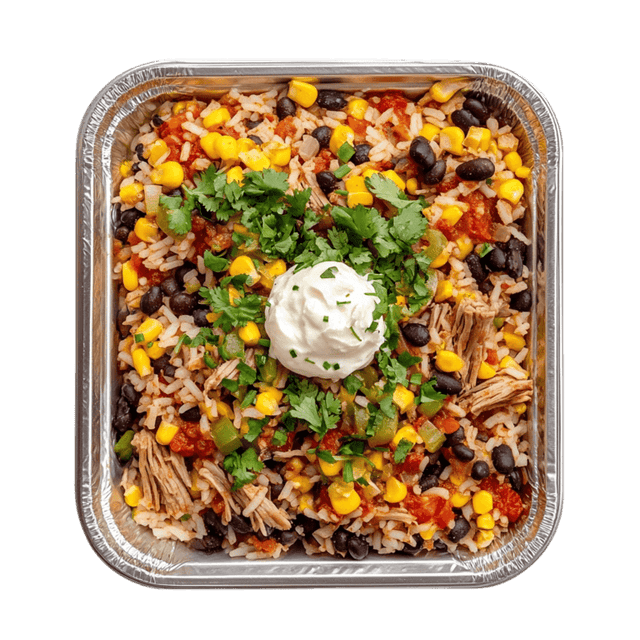 Pulled Pork Rice Bowl