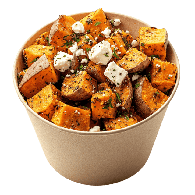 Feta Sweet Potato Bites